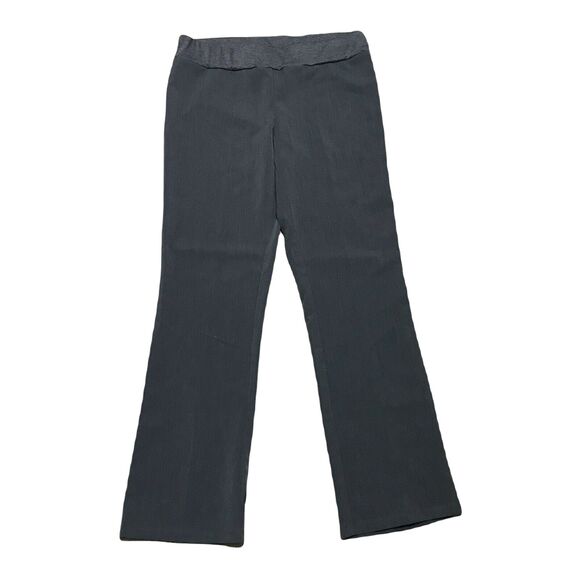 B-Sport Maternity Classy Dress Pants ~ Sz L ~ Gray ~ Mid Rise ~ 32" Inseam - Picture 1 of 6